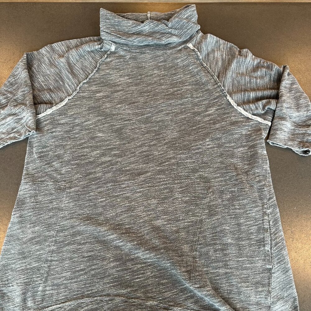 Free People Beach Tunic with Pockets - Heathered Dark Grey
